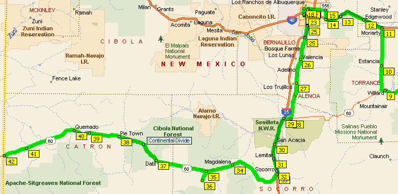 west route