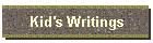 Kid's Writings